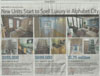 New Units Luxury in Alphabet City-Wall Street Journal